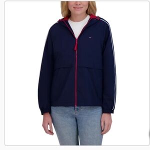 Tommy Hilfiger Women's Windbreaker Jacket Blue New
